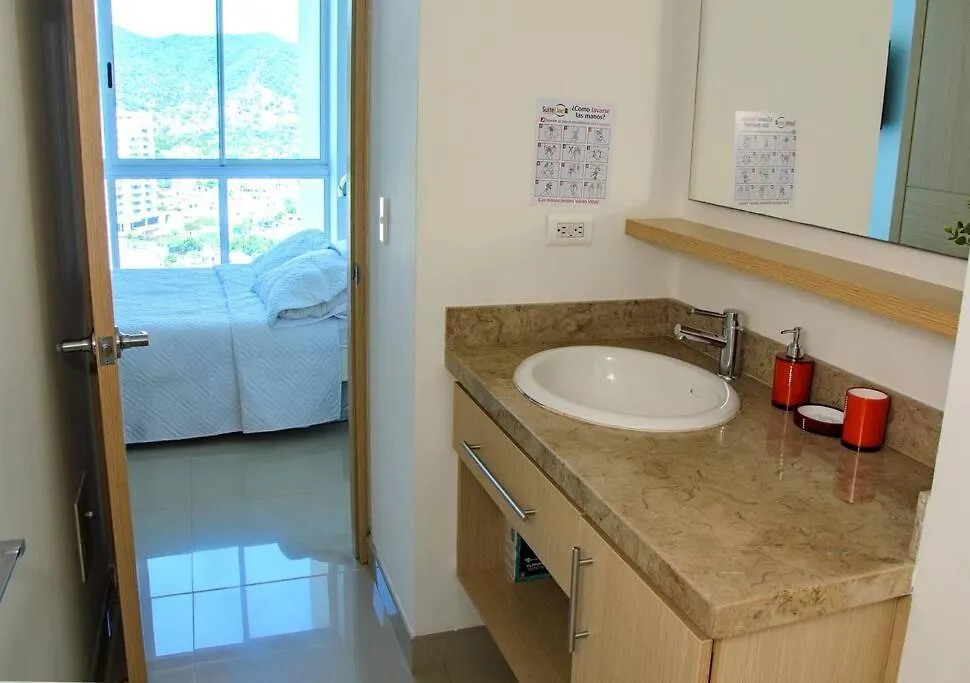 Exclusivo Apto En Club Con Playa Santa Marta  Colombia